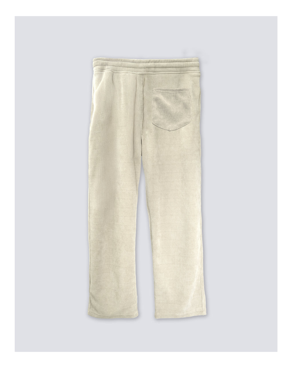 Velvet Trousers Off-white