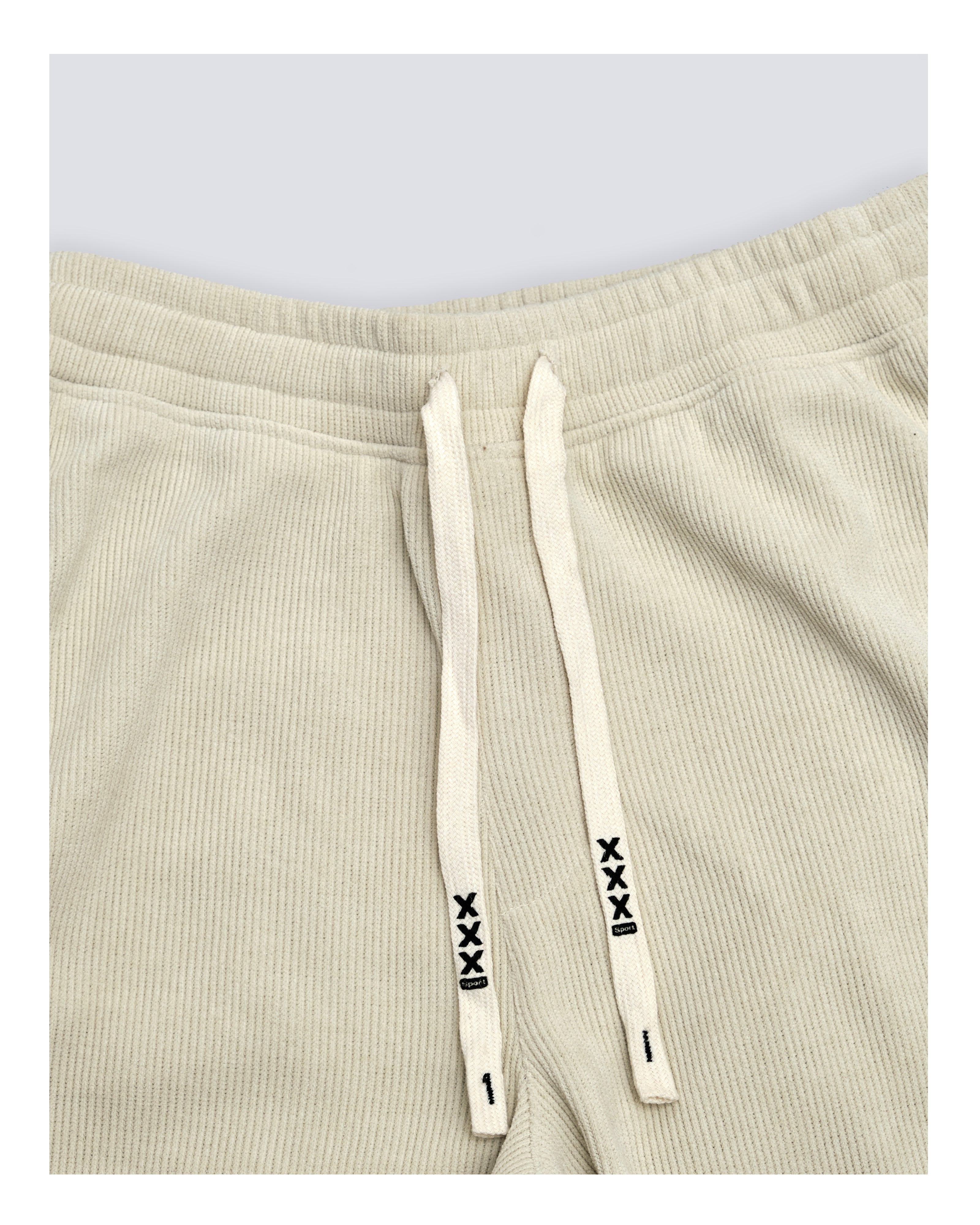 Velvet Trousers Off-white