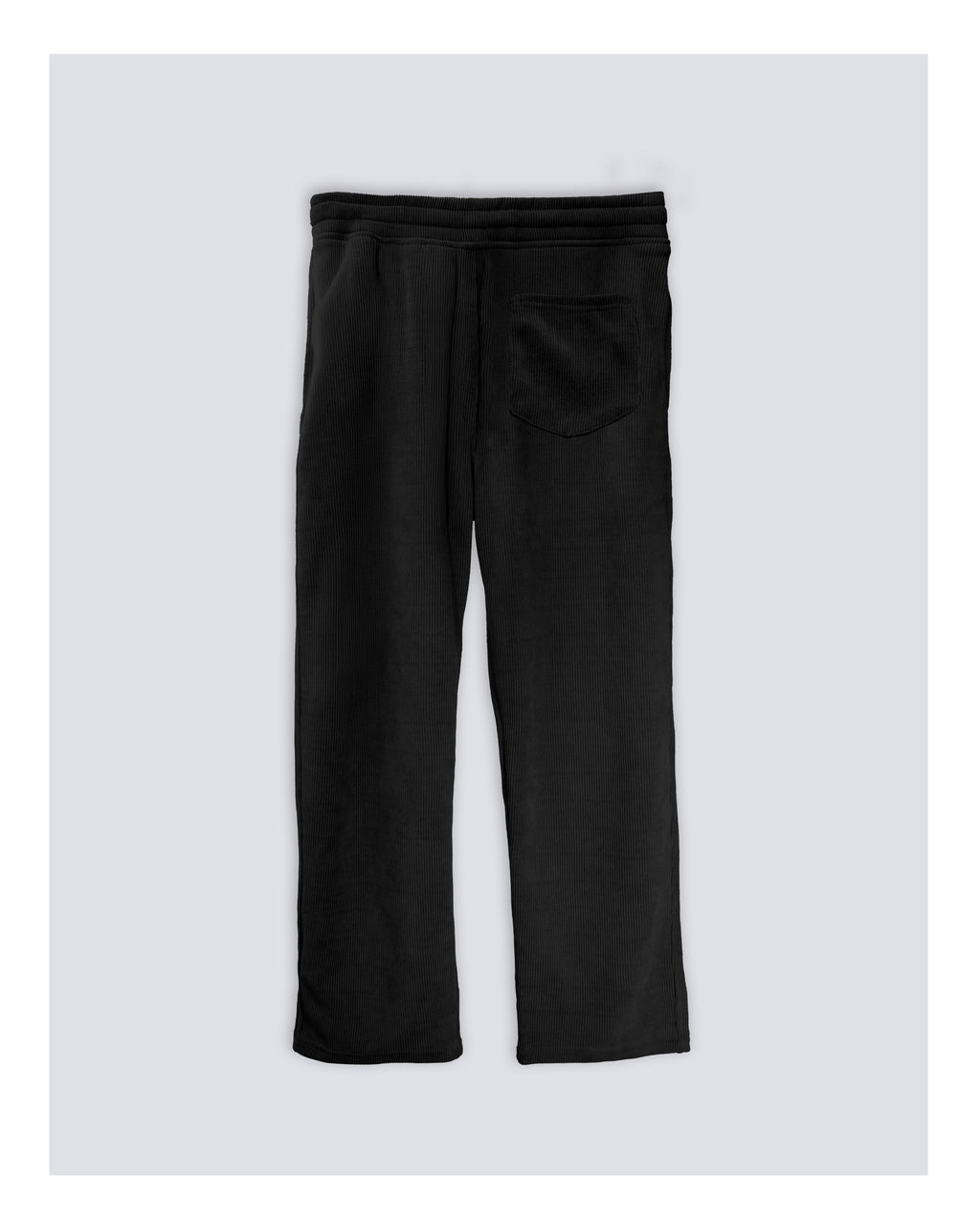 Velvet Trousers Black